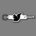 Key Clip W/ Key Ring & Squirrel Key Tag